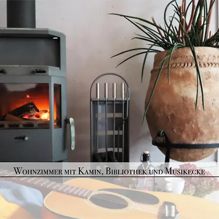 Natur-Ferien-Haus Klein Rosenburg 120Qm, Kamin, 100Mbit Wlan, Eingezaeunter Garten 別荘 Gross Rosenburg